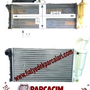 SU RADYATÖRÜ , FIAT PANDA 1.2 , 2010 MODEL VE SONRASI , ORJINAL FIAT YEDEK PARÇA , 51779915